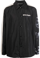 Palm Angels FW22 Letter Print Jacket Black PMEA076F22FAB0021001 Palm Angels FW22 Letter Print Jacket Black PMEA076F22FAB0021001