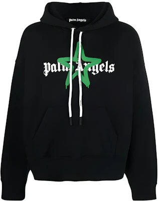 Palm Angels FW22 Black Graphic Logo Pullover Hoodie PMBB058C99FLE0071055 Buy Palm Angels FW22 Black Graphic Logo Pullover Hoodie PMBB058C99FLE0071055