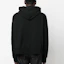 Shop Palm Angels FW22 Black Graphic Logo Pullover Hoodie PMBB058C99FLE0071055