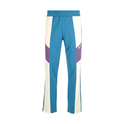 PALM ANGELS FW22 Colorblock Straight-Leg Track Pants Blue 秋款 PMCJ003F22FAB0014703