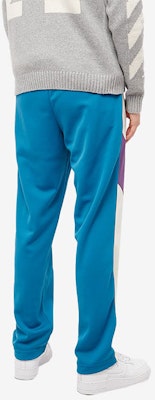 PALM ANGELS FW22 藍色拼色直筒運動長褲 秋季款 PMCJ003F22FAB0014703 Shop PALM ANGELS FW22 藍色拼色直筒運動長褲 秋季款 PMCJ003F22FAB0014703