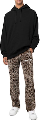 PALM ANGELS FW22 Leopard Straight Track Pants Yellow Men’s. PMCJ001F22FAB01076017601 Lookbook PALM ANGELS FW22 Leopard Straight Track Pants Yellow Men’s. PMCJ001F22FAB01076017601