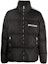 Buy Palm Angels FW22 Striped Letter Print Long-Sleeve Puffer Jacket Black Mens. PMED019F22FAB0011001