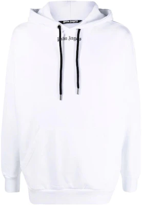 Palm Angels FW22 白色連帽衫附Logo印花與抽繩 PMBB036C99FLE0010110 Order Palm Angels FW22 白色連帽衫附Logo印花與抽繩 PMBB036C99FLE0010110