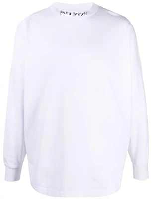Palm Angels FW22 White Pullover Hoodie with Large Back Logo Print Pmab001c99jer0030132 Buy Palm Angels FW22 White Pullover Hoodie with Large Back Logo Print Pmab001c99jer0030132