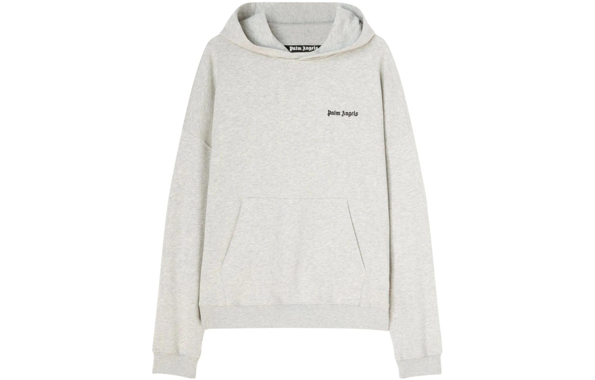 PALM ANGELS FW23  Gray Hoodie with Letter Pattern. PMBB126F23FLE0010810 圖 2