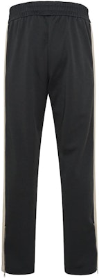 PALM ANGELS FW23 Classic Embroidered Logo Striped Knit Track Pants Dark Grey Men PMCJ020F23FAB0010701 Lookbook PALM ANGELS FW23 Classic Embroidered Logo Striped Knit Track Pants Dark Grey Men PMCJ020F23FAB0010701