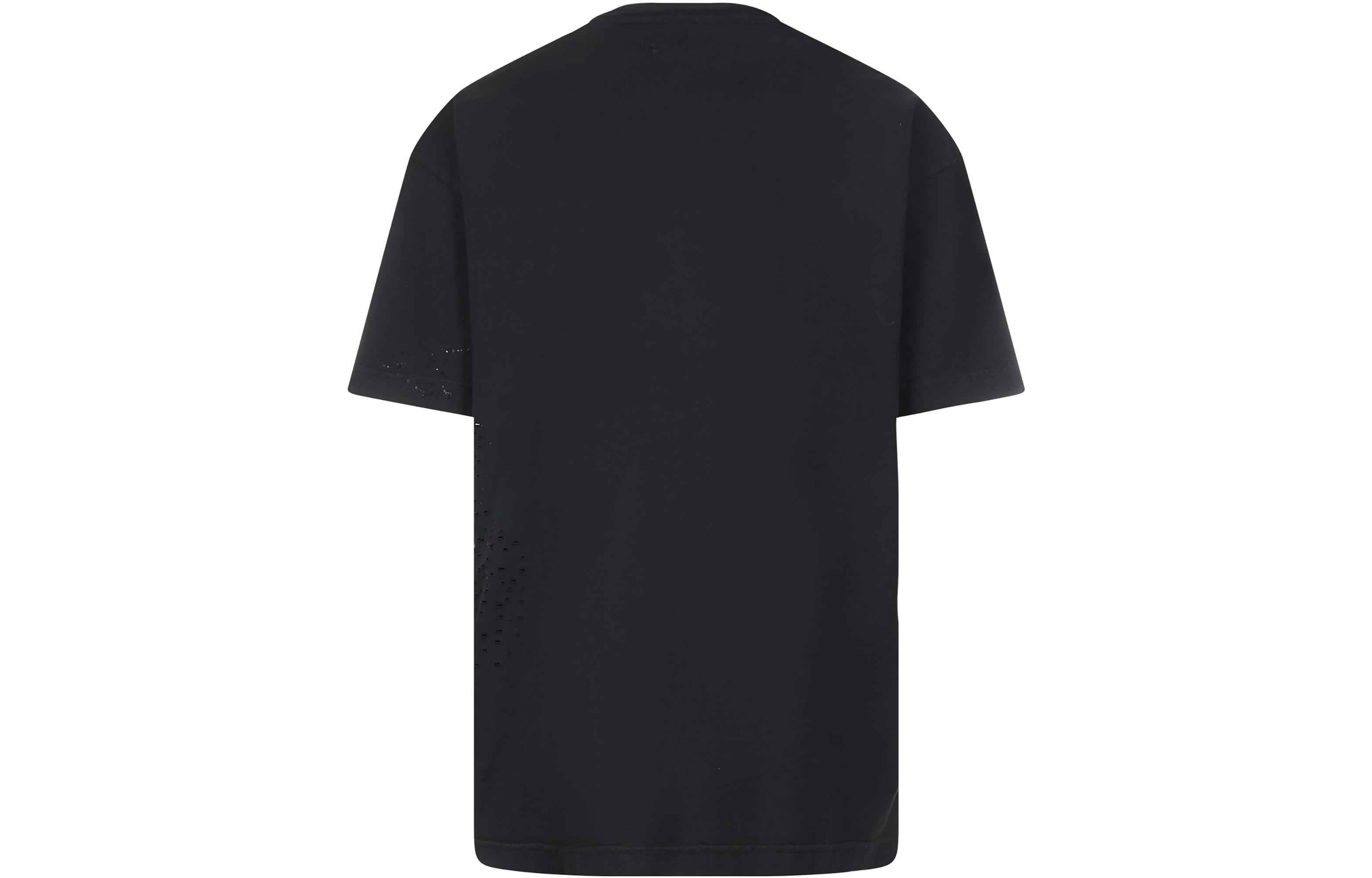 Palm Angels Gold Foil Logo Print  Crewneck T-Shirt. PMAA072F22JER0051010 圖 3