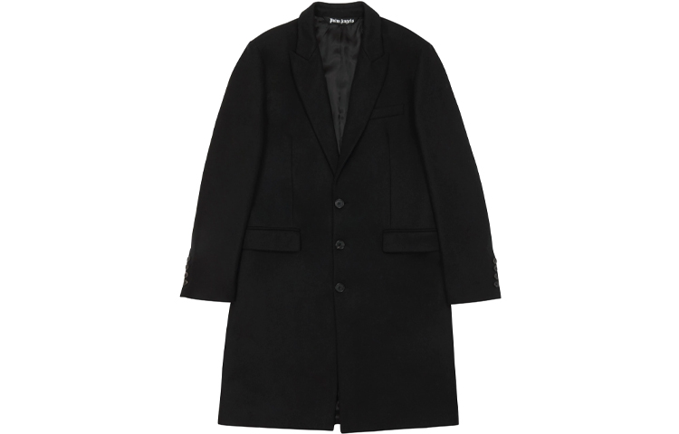 PALM ANGELS Gothic Logo Mid-Length Blazer . PMEA083E20FAB0011001 圖 3