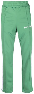 Palm Angels绿色条纹长裤带标志印花. PMCA007F21FAB0015501 Buy Palm Angels绿色条纹长裤带标志印花. PMCA007F21FAB0015501