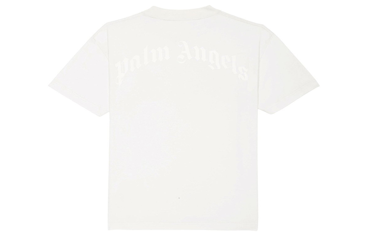 Lookbook PALM ANGELS 無頭熊白色印花T恤 PMAA001E20JER0044401