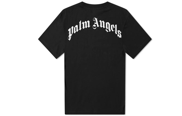 Lookbook PALM ANGELS 断头冰熊图案黑色男士T恤 PMAA001E20JER0041001