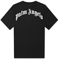 Lookbook PALM ANGELS 冰熊斷頭圖案黑色T恤 男款 PMAA001E20JER0041001