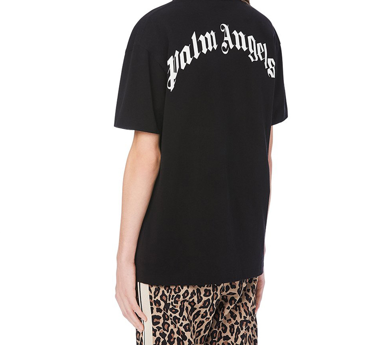 Details for PALM ANGELS 断头冰熊图案黑色男士T恤 PMAA001E20JER0041001