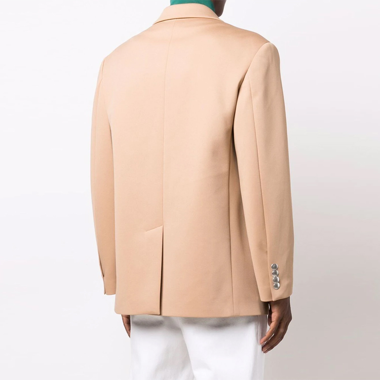 Palm Angels Khaki Double Layered Logo Sports Blazer Jacket. PMEN018F21FAB0016157 圖 5