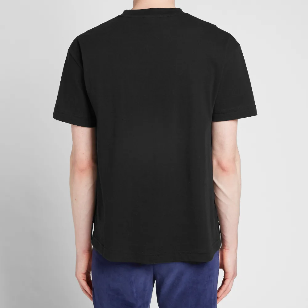 Purchase PALM ANGELS Kill The Bear Camiseta Negra Gráfica Morada Manga Corta PMAA001F194130031028