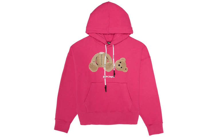 Palm Angels Kill The Bear Pink Hoodie 断头熊连帽卫衣 PMBB058R206310322888