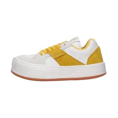 Palm Angels Leather Sneaker 'Yellow'