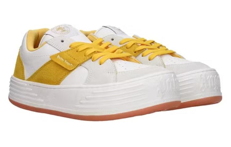 Palm Angels Leather Sneaker 'Yellow' 圖 4