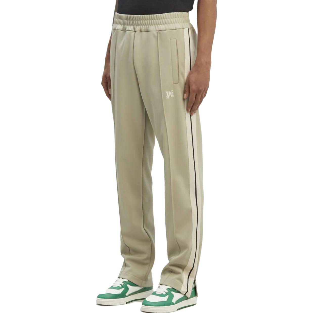 Purchase Palm Angels Letter Embroidered Striped Casual Pants . PMCJ020E23FAB0010703