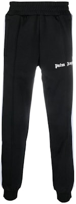 Palm Angels 字母印花松紧腰休闲裤 黑色 PMCJ002C99FAB0021001 Buy Palm Angels 字母印花松紧腰休闲裤 黑色 PMCJ002C99FAB0021001