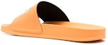 Shop PALM ANGELS Logo壓紋 時尚拖鞋 男款 橘色