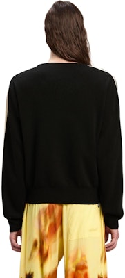 Suéter de Manga Larga Palm Angels Logo Negro. PMHE075F24KNI0011003 Shop Suéter de Manga Larga Palm Angels Logo Negro. PMHE075F24KNI0011003