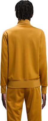 Palm Angels Logo Embroidered Zip Pocket Jacket Gold Brown Male Long Sleeve. PMBD058F24FAB0036403 Shop Palm Angels Logo Embroidered Zip Pocket Jacket Gold Brown Male Long Sleeve. PMBD058F24FAB0036403