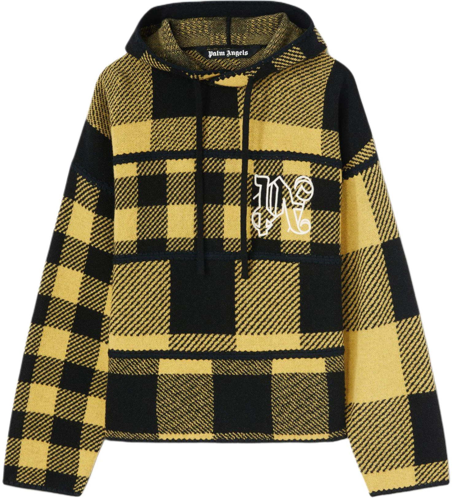 palm-angels-logo-plaid-hooded-sweatshirt-yellow-pmhu-019-f24-kni-0011610