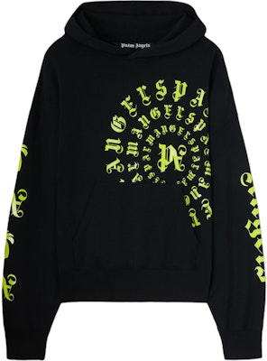 Palm Angels Hoodie Logo Print Hitam PMBB058F24FLE0071054 Buy Palm Angels Hoodie Logo Print Hitam PMBB058F24FLE0071054