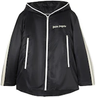 Palm Angels Logo Print Hoodie Jacket Black PMEA215S22FAB0011001 Palm Angels Logo Print Hoodie Jacket Black PMEA215S22FAB0011001
