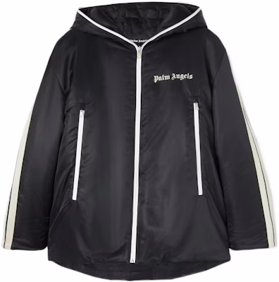 Palm Angels Logo Print Hoodie Jacket Black PMEA215S22FAB0011001 Buy Palm Angels Logo Print Hoodie Jacket Black PMEA215S22FAB0011001