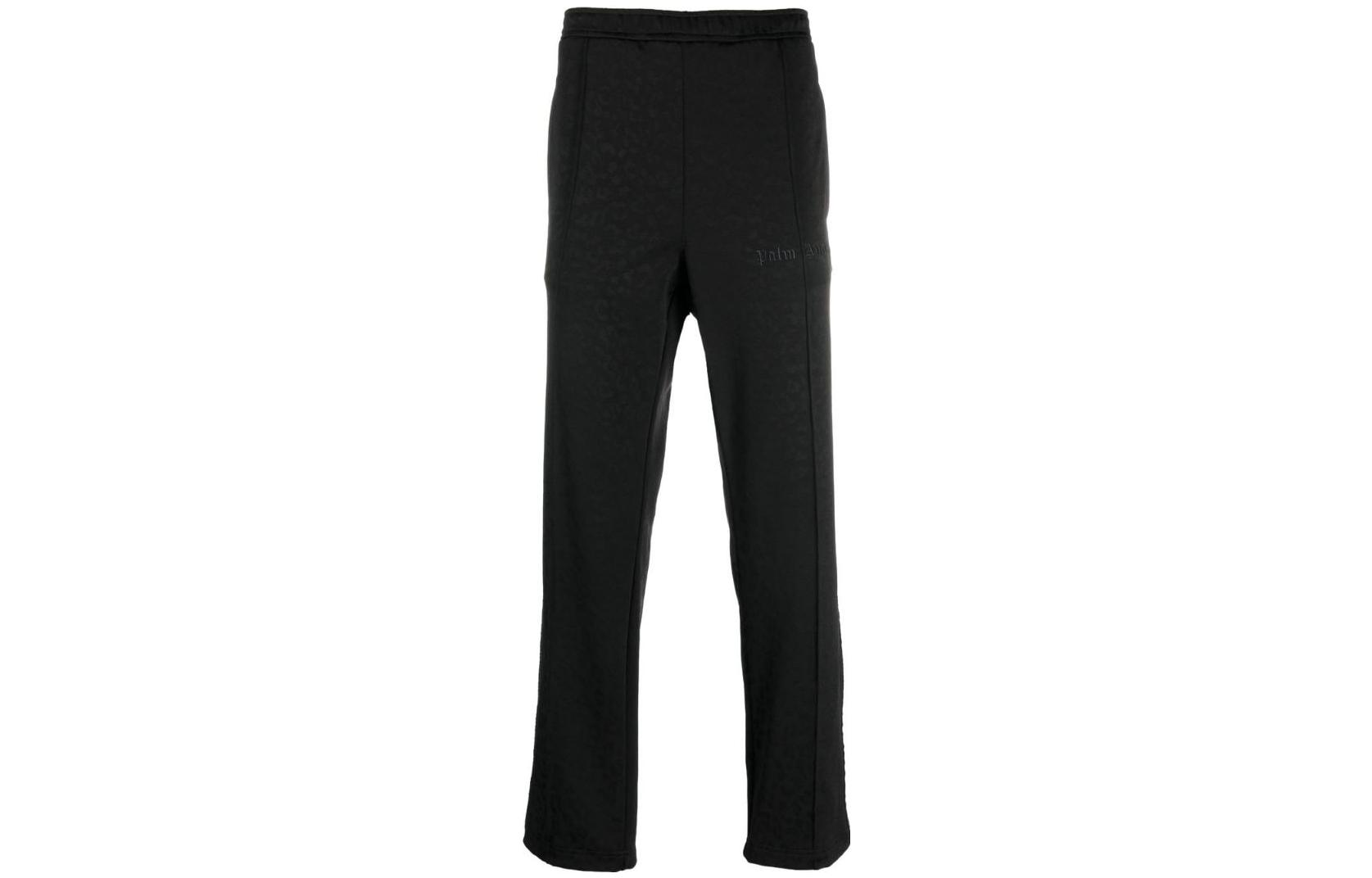 PALM ANGELS Logo Print Straight Track Pants . PMCJ004F22FAB0021001