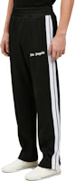 Details for Palm Angels 男款側條紋針織運動褲 黑色 PMCJ001C99FAB0011001
