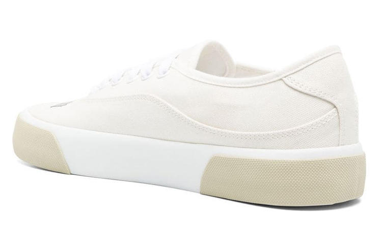 Palm Angels Logo Skaters Sneakers Cream White 圖 4