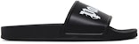 Palm Angels Logo Slide 'Hitam Putih' PMIC001F21MAT001-1001