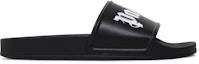 Buy Palm Angels Logo Slide 'Hitam Putih' PMIC001F21MAT001-1001