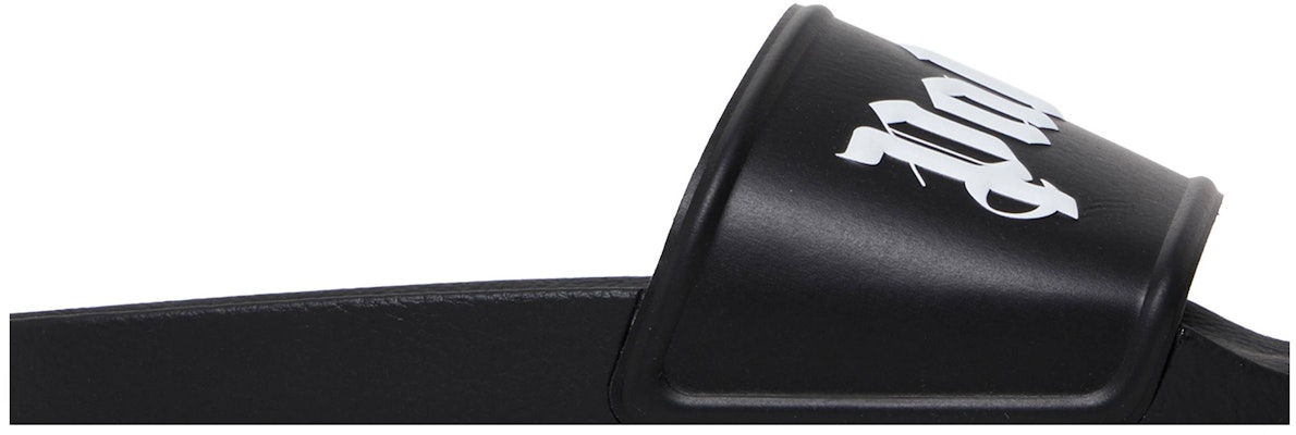 Palm Angels Logo Slide 'Black White' PMIC001F21MAT001-1001 Order Palm Angels Logo Slide 'Black White' PMIC001F21MAT001-1001