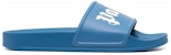 Palm Angels Logo Selipar 'Biru' PMIC001F21MAT0014501