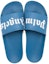 Details for Palm Angels Logo Selipar 'Biru' PMIC001F21MAT0014501