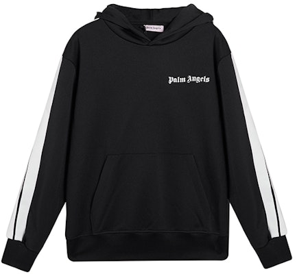 PALM ANGELS Sudadera Negra Hombre Manga Larga con Rayas y Logo. PMBD005E193840021001 Buy PALM ANGELS Sudadera Negra Hombre Manga Larga con Rayas y Logo. PMBD005E193840021001