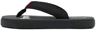 Buy Sandal Jepun Logo Tag Palm Angels 'Hitam' PMIO001S23FAB0011001