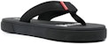 Sandal Jepun Logo Tag Palm Angels 'Hitam' PMIO001S23FAB0011001