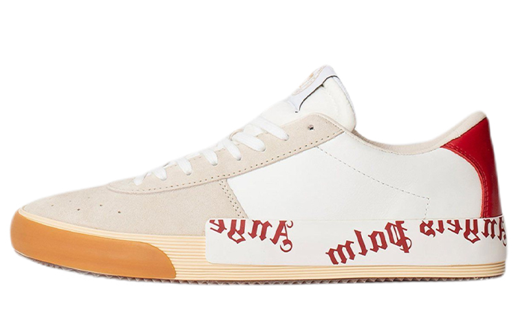 Palm Angels Low-Top Fashion Sneakers 'Beige'