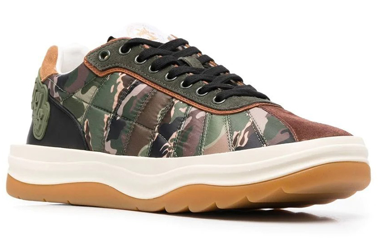 Palm Angels Low-Top Sneaker 'Green Print' 圖 2