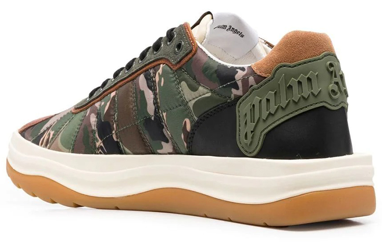 Palm Angels Low-Top Sneaker 'Green Print' 圖 3