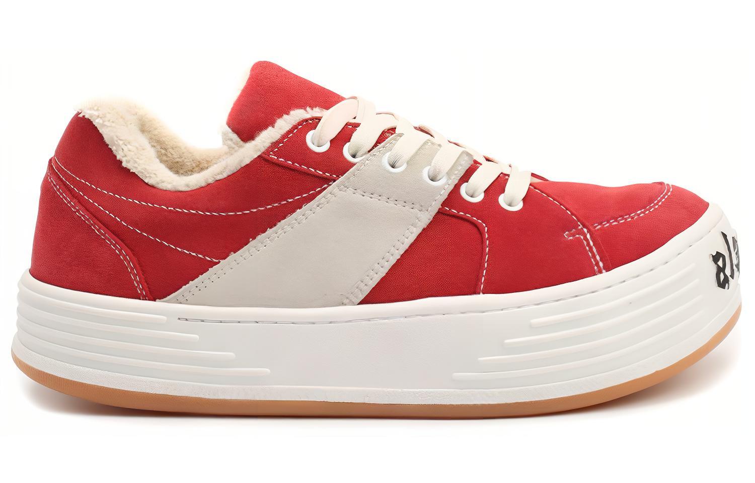 Palm Angels Low-Top Sneaker 'Red White' 圖 2