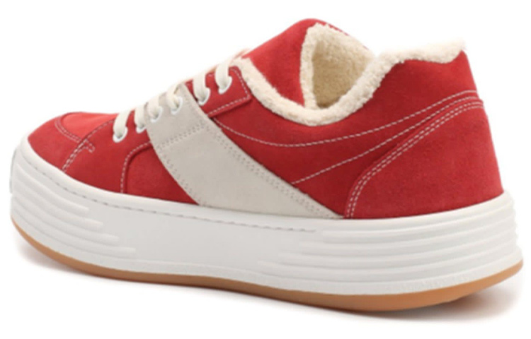 Palm Angels Low-Top Sneaker 'Red White' 圖 4
