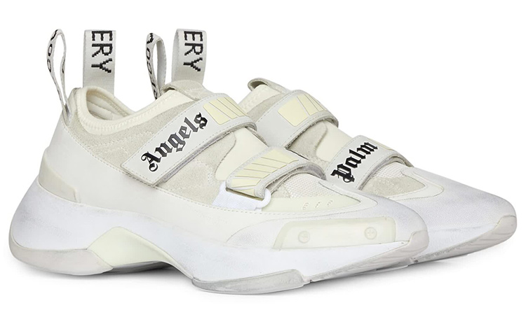 Lookbook パームエンジェルス 白レザースニーカー PMIA031R205930010100