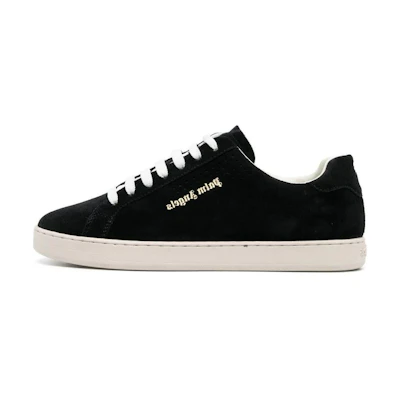 Palm Angels Low-Top Sneakers 'Black Leather'